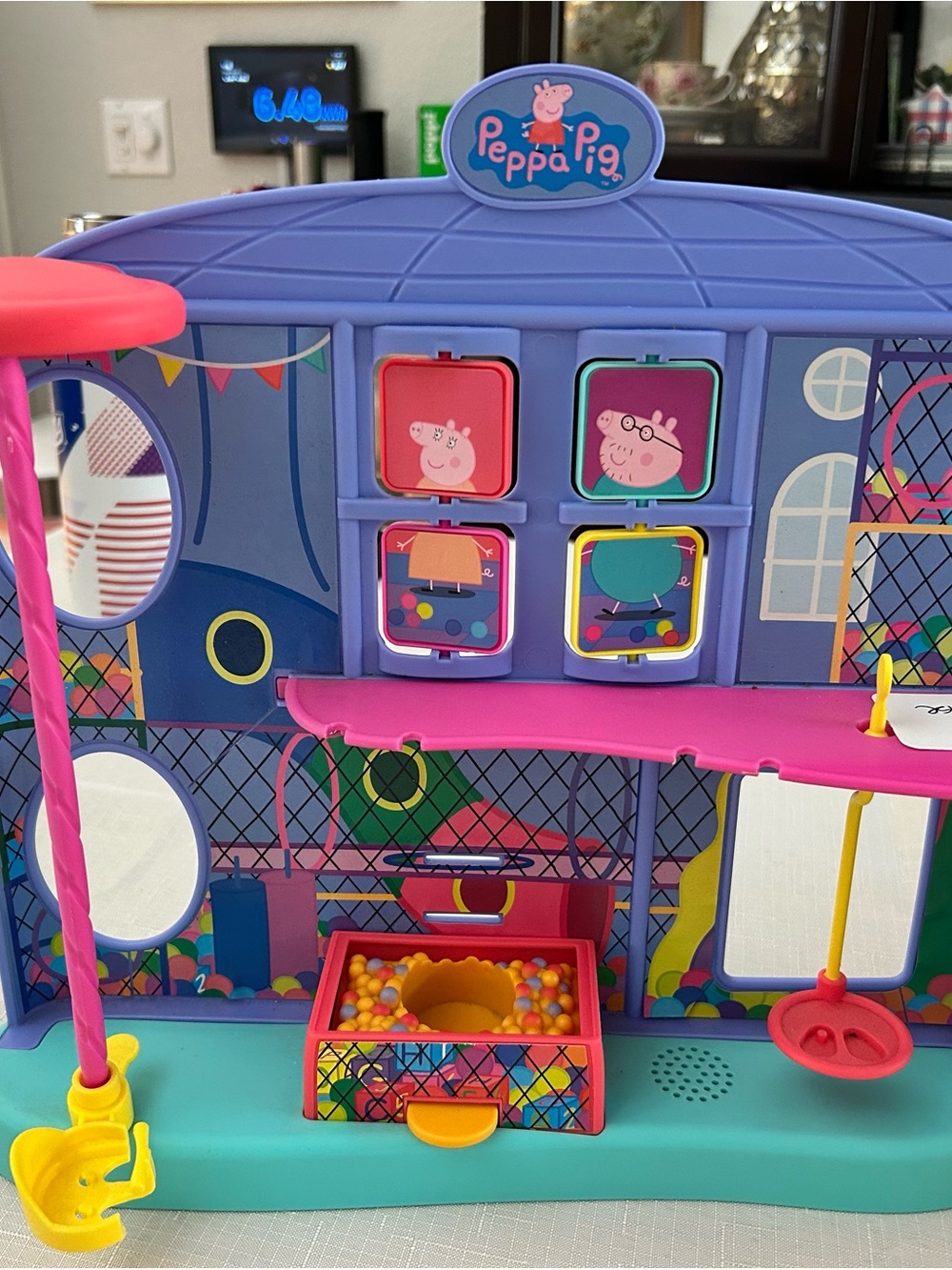 Peppa Pig Purple and Pink Activity Playset
